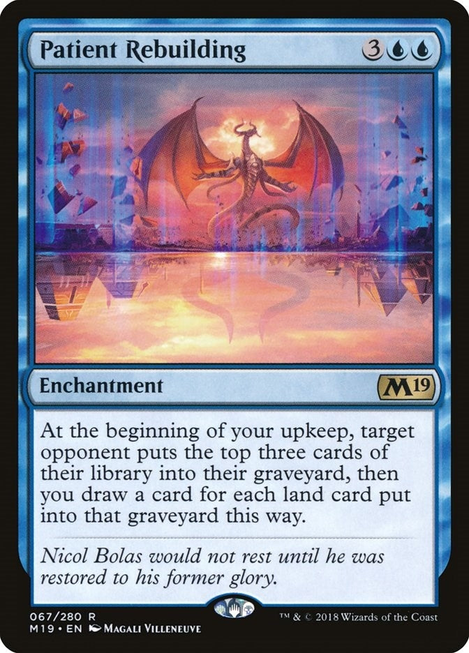 Patient Rebuilding (67) [M19] - MTG Single