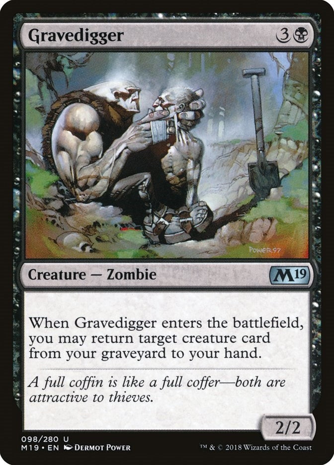 Gravedigger (98) [M19] - MTG Single