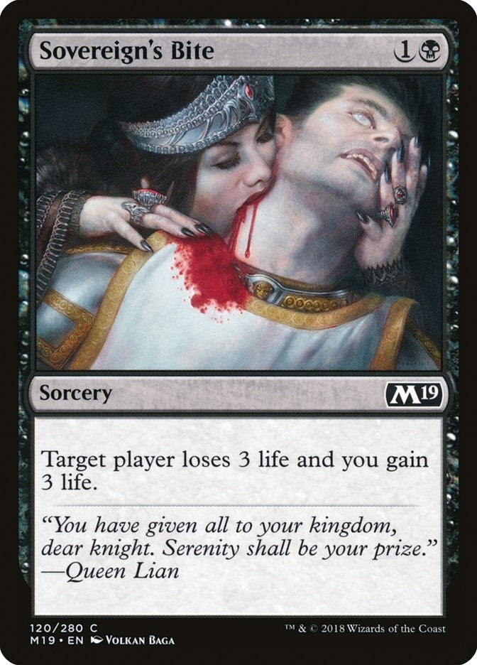 Sovereign’s Bite (120) [M19] - MTG Single