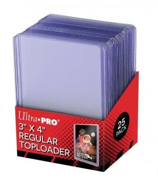 Image for 3" x 4" Clear Regular Toploader (25-Count) - Collectible Storage