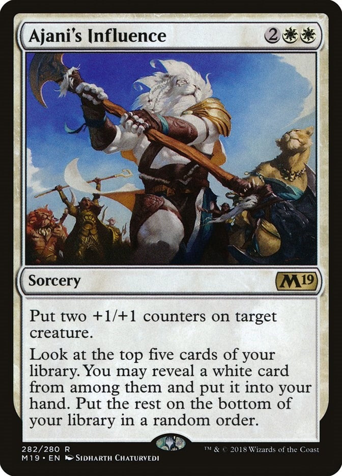 Ajani’s Influence (282) [M19] - MTG Single