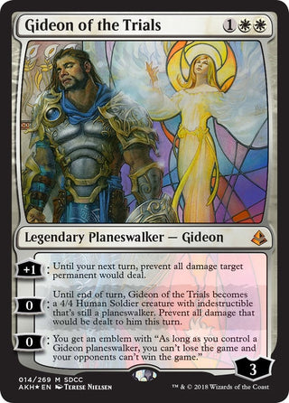 Gideon of the Trials (SDCC 2018 Exclusive) (14) [MEDIA] - MTG Single
