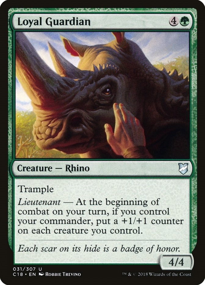 Loyal Guardian (31) [C18] - MTG Single