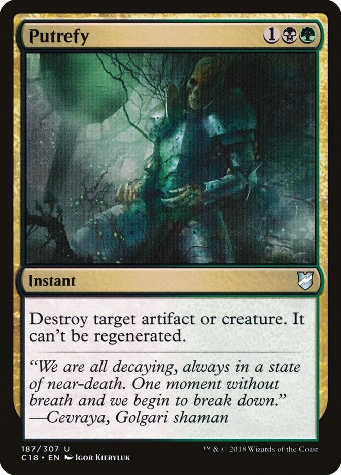 Putrefy (187) [C18] - MTG Single