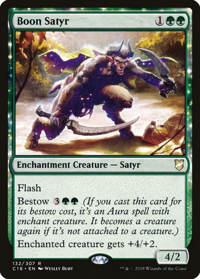 Boon Satyr (132) [C18]