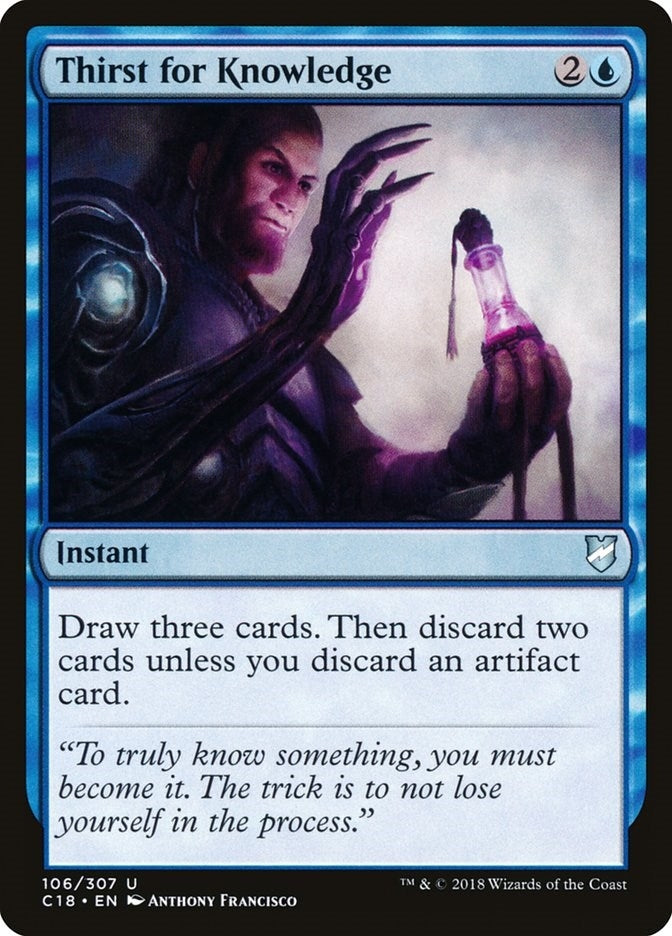 Thirst for Knowledge (106) [C18] - MTG Single