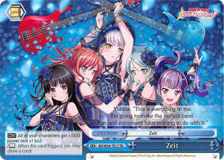 Zeit (5417) [BD/W54] - Weiss Schwarz Single