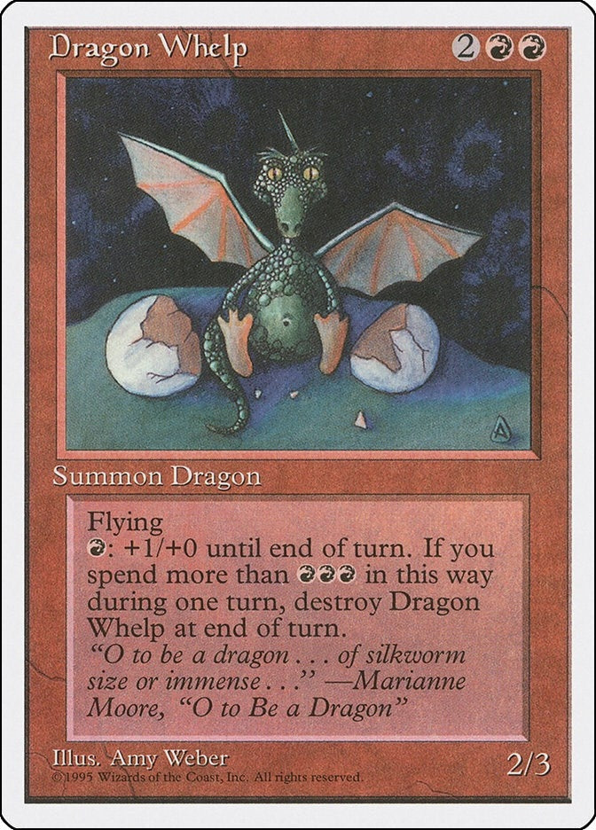 Dragon Whelp [4ED] - MTG Single