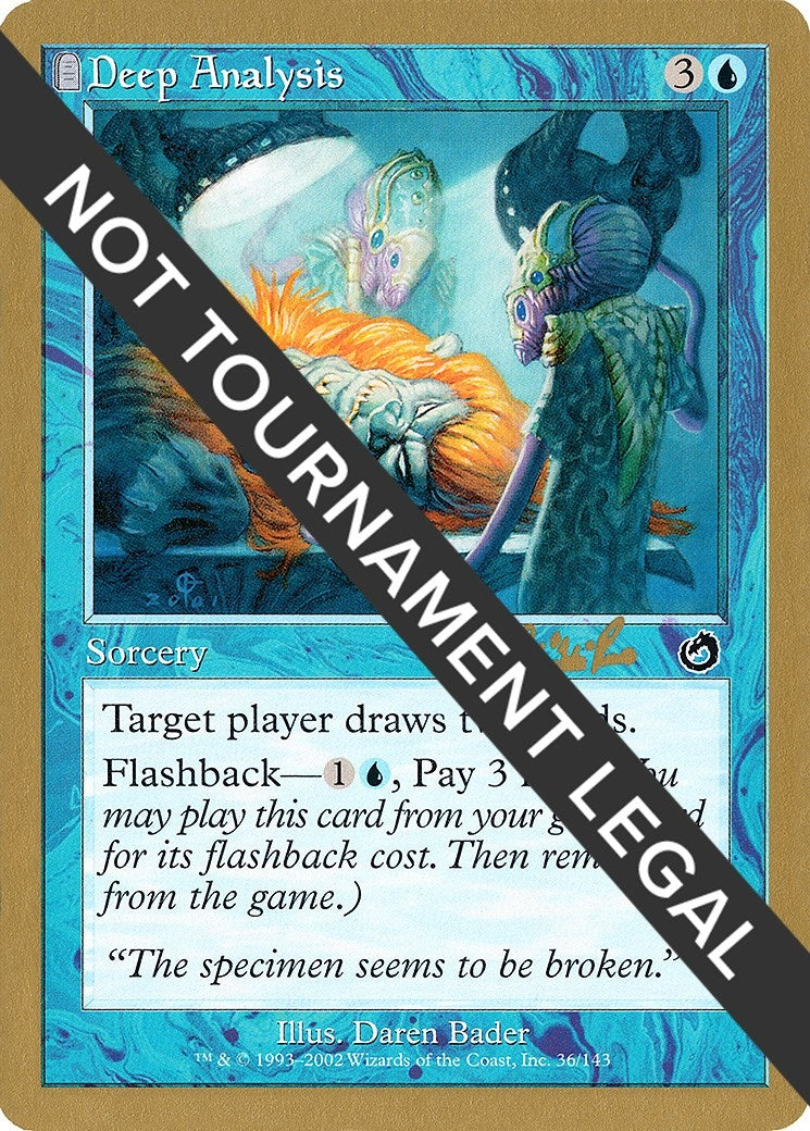 Deep Analysis - 2002 Carlos Romao (TOR) [WCD] - MTG Single