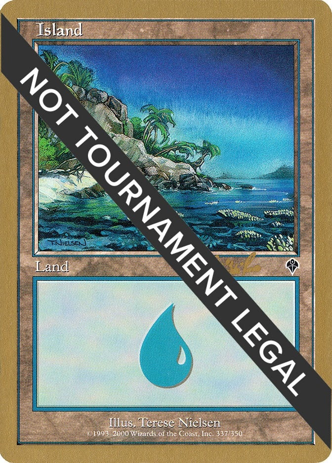 Island (337) - 2002 Carlos Romao (INV) [WCD] - MTG Single