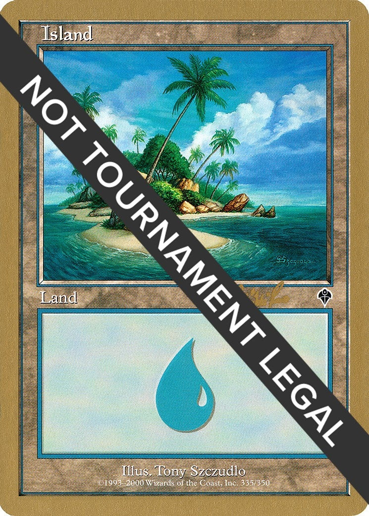 Island (335) - 2002 Carlos Romao (INV) [WCD] - MTG Single