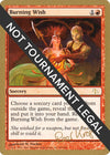 Burning Wish - 2003 Peer Kroger (JUD) [WCD] - MTG Single