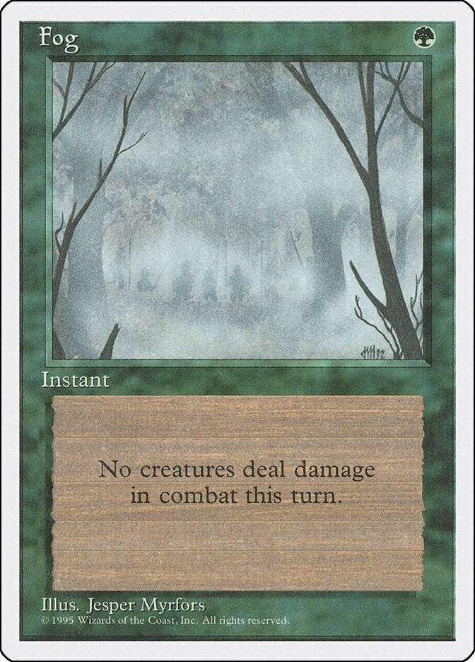 Fog [4ED] - MTG Single