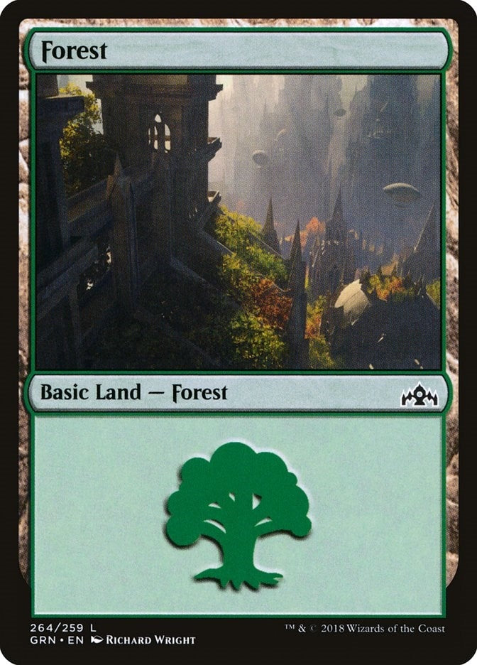 Forest (264) [GRN] - MTG Single