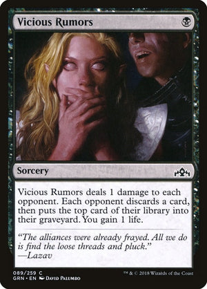 Vicious Rumors (89) [GRN] - MTG Single