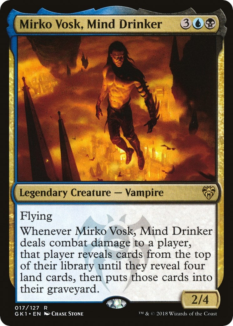Mirko Vosk Mind Drinker (17) [GR1] - MTG Single