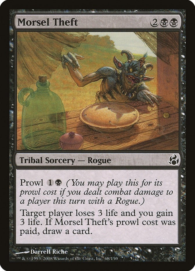 Morsel Theft (68) [MOR] - MTG Single