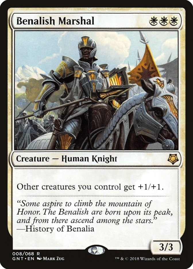 Benalish Marshal (8) [GNT] - MTG Single