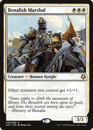 Benalish Marshal (8) [GNT] - MTG Single