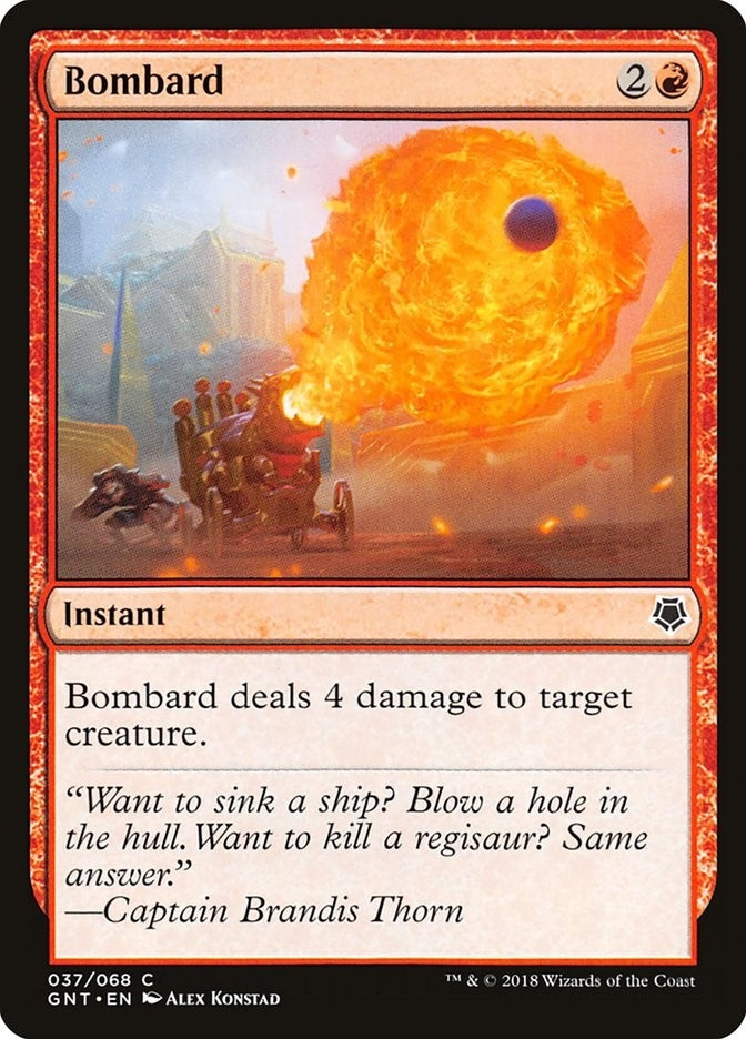 Bombard (37) [GNT] - MTG Single