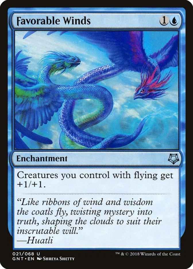 Favorable Winds (21) [GNT] - MTG Single