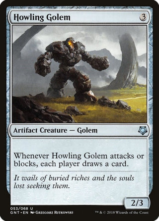 Howling Golem (53) [GNT] - MTG Single