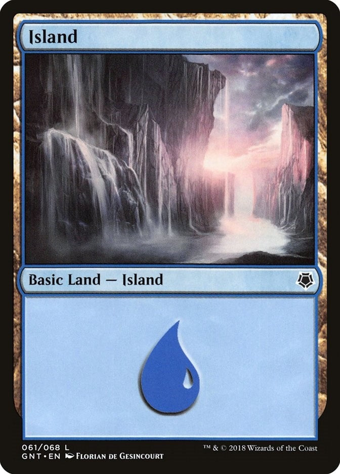 Island (61) (61) [GNT] - MTG Single
