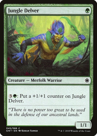 Jungle Delver (45) [GNT] - MTG Single
