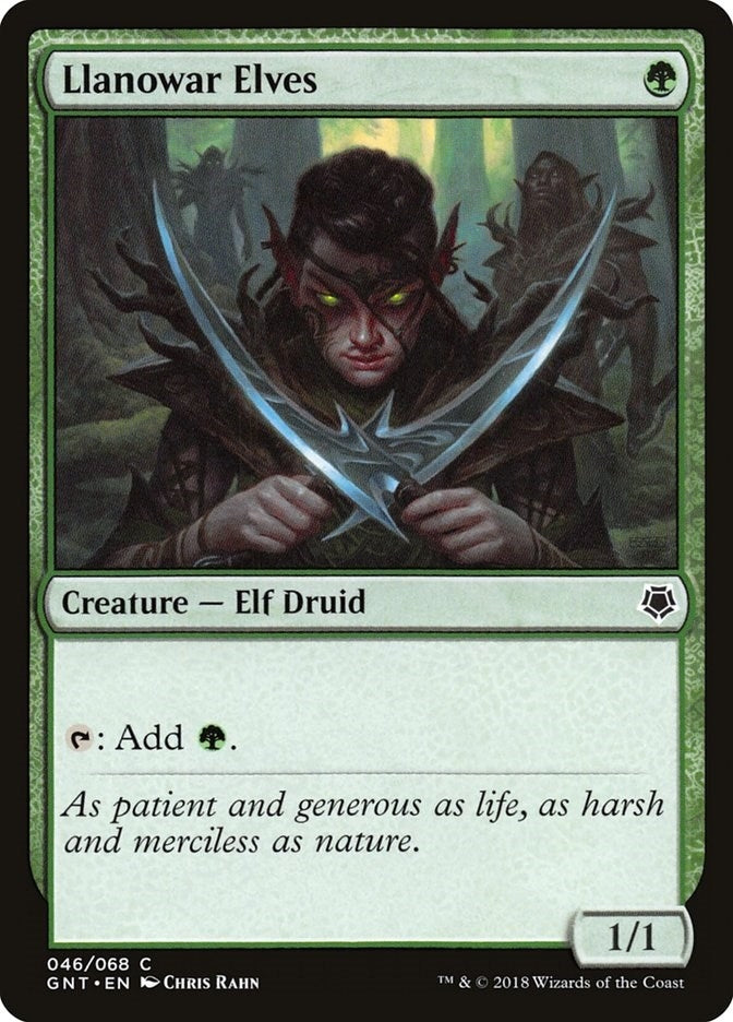 Llanowar Elves (46) [GNT] - MTG Single