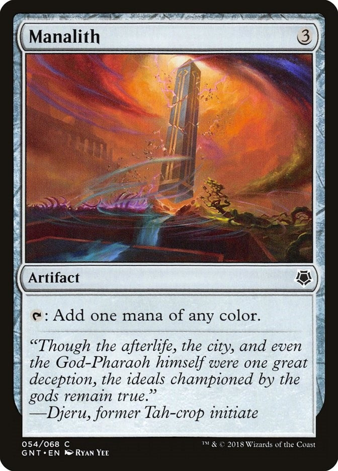 Manalith (54) [GNT] - MTG Single