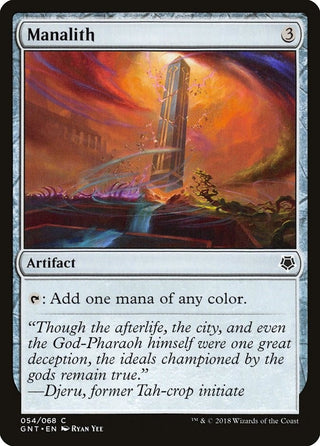 Manalith (54) [GNT] - MTG Single