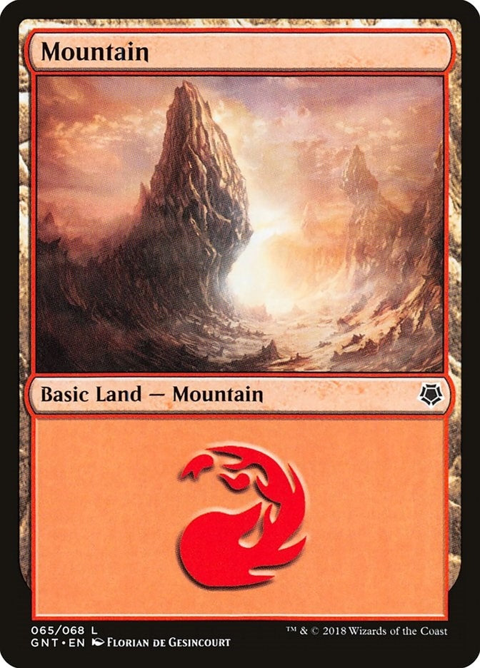 Mountain (65) (65) [GNT] - MTG Single