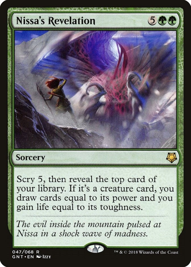 Nissa’s Revelation (47) [GNT] - MTG Single