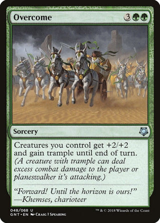 Overcome (48) [GNT] - MTG Single