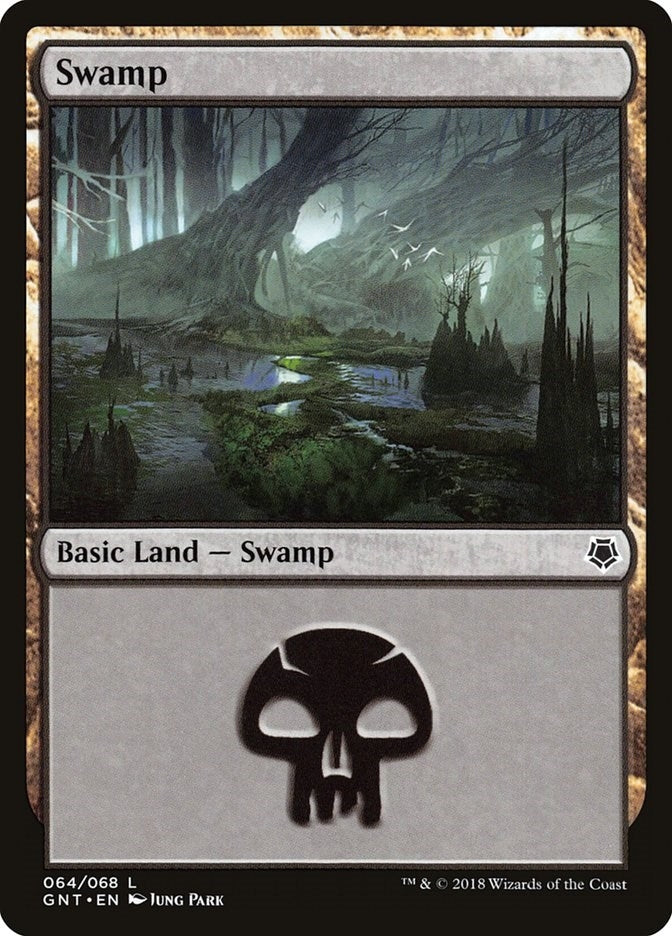 Swamp (64) (64) [GNT] - MTG Single
