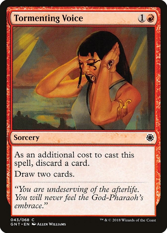 Tormenting Voice (43) [GNT] - MTG Single