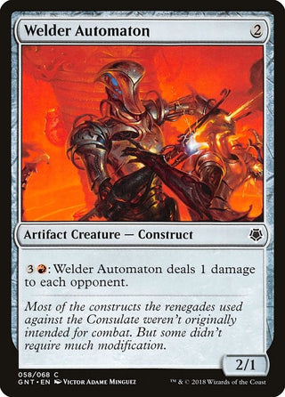 Welder Automaton (58) [GNT] - MTG Single