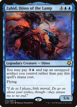 Zahid Djinn of the Lamp (26) [GNT] - MTG Single