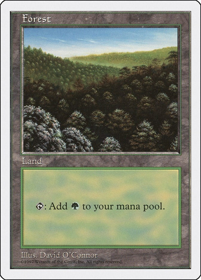 Forest (446) (446) [5ED] - MTG Single