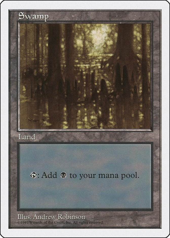 Swamp (438) (438) [5ED] - MTG Single