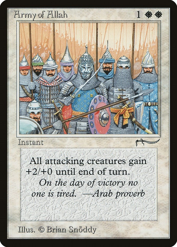 Army of Allah (Light) [ARN] - MTG Single