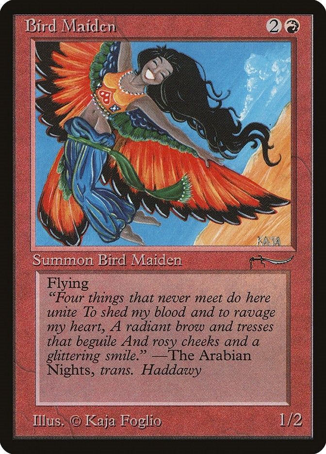 Bird Maiden (Light) [ARN] - MTG Single