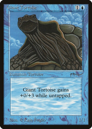 Giant Tortoise (Light) [ARN] - MTG Single
