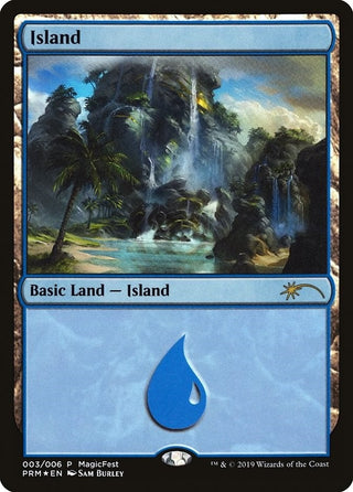 Island (2019) (3) [MFP] - MTG Single