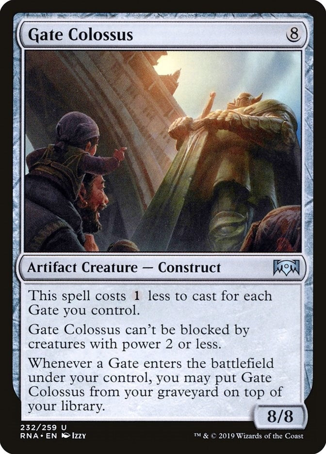 Gate Colossus (232) [RNA] - MTG Single