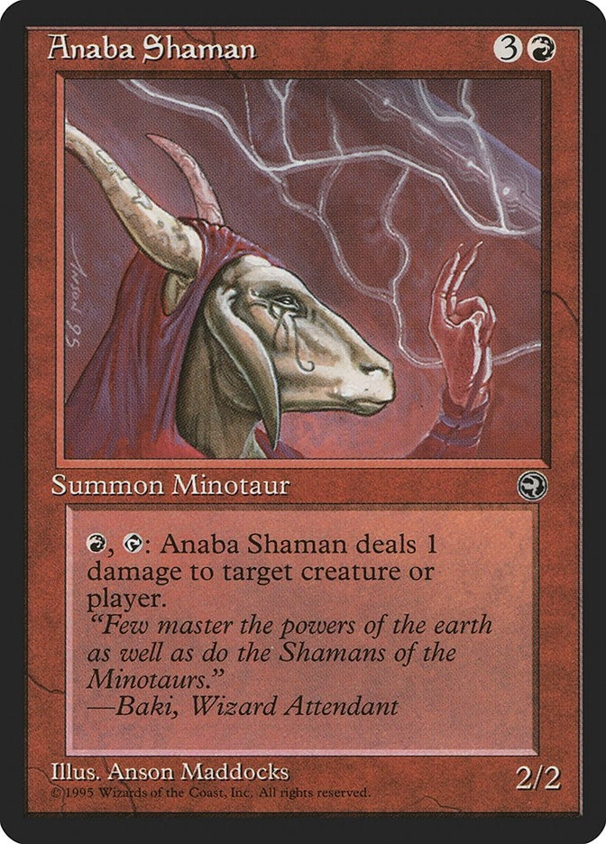 Anaba Shaman [Version 2] (86) [HML] - MTG Single
