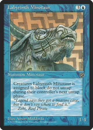 Labyrinth Minotaur [Version 2] (30) [HML] - MTG Single