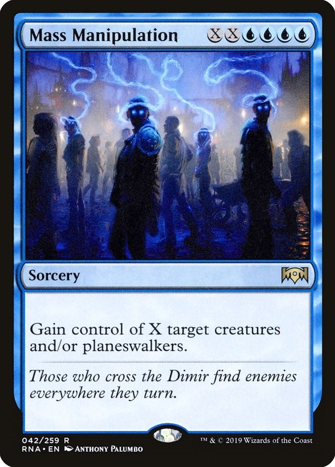 Mass Manipulation (42) [RNA] - MTG Single