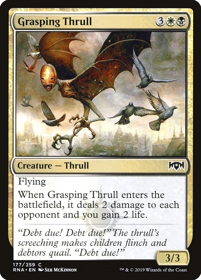 Grasping Thrull (177) [RNA] - MTG Single