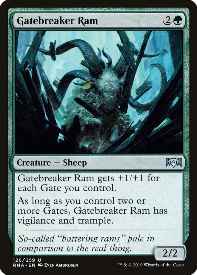 Gatebreaker Ram (126) [RNA] - MTG Single